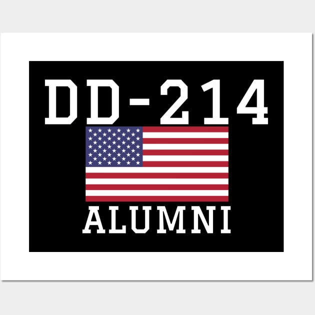 Patriotic DD-214 Alumni Wall Art by Revinct_Designs